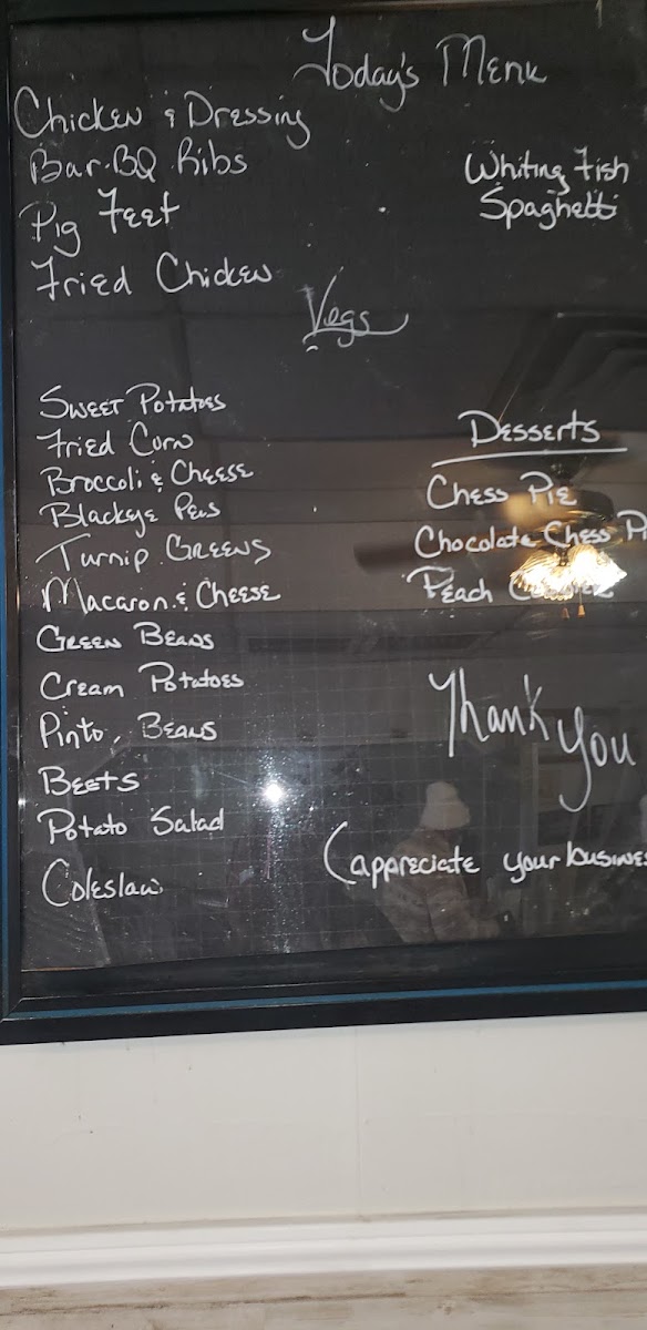 Menu Kleer-Vu Lunchroom-4